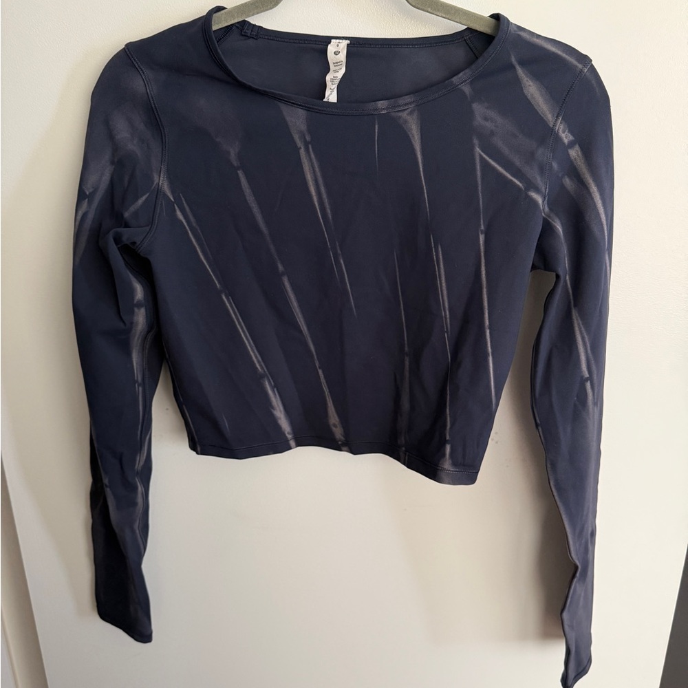 Lululemon Athletica Dark Blue Long Sleeve Tee
